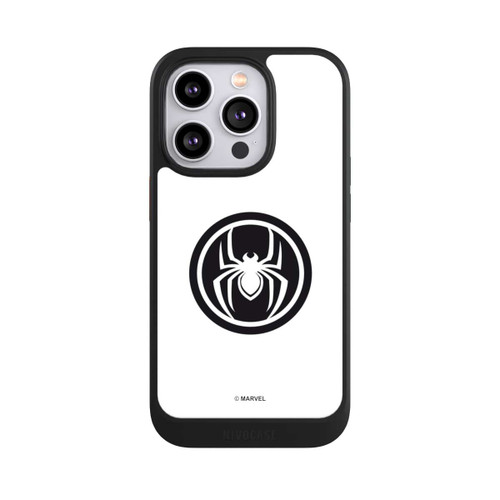 Apple iPhone 14 Pro NIVOcore Spider-Man Logo White