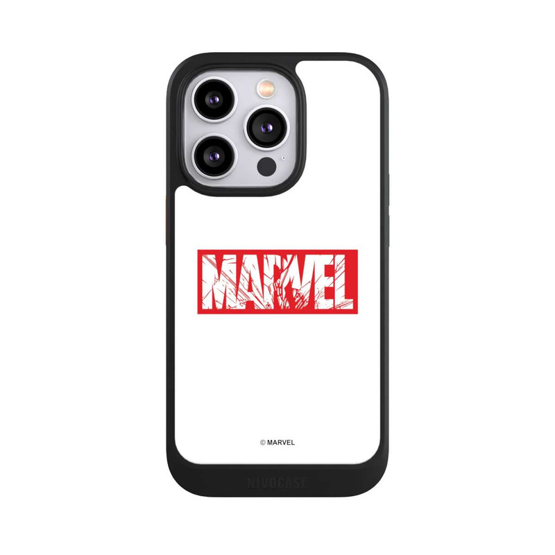 iPhone 14 Pro NIVOcore Marvel Logo Crushed