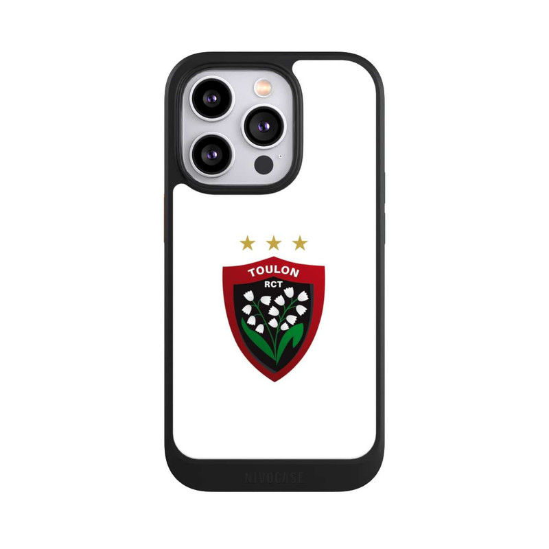 iPhone 14 Pro NIVOcore Logo RC Toulonnais Blanc