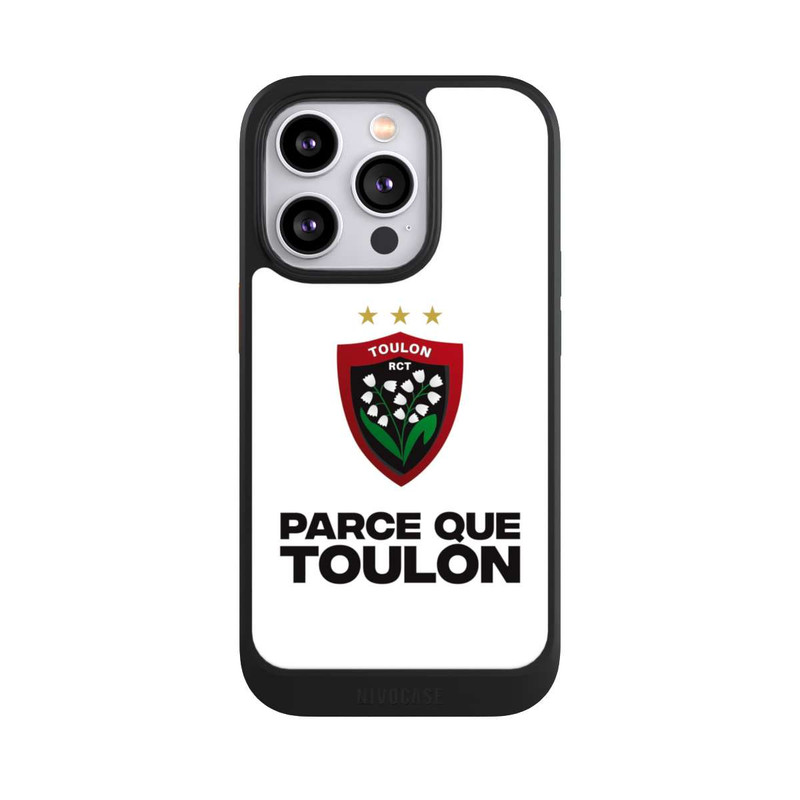 iPhone 14 Pro NIVOcore RC Toulonnais Blanc