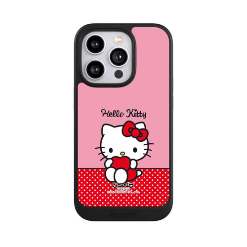 Apple iPhone 14 Pro NIVOcore Hello Kitty sitzend mit Herz