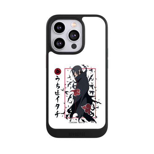 Apple iPhone 14 Pro NIVOcore Itachi Krähen Weiß