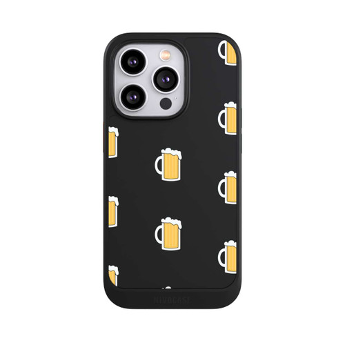 Apple iPhone 14 Pro NIVOcore Beer Glass Pattern Illustration