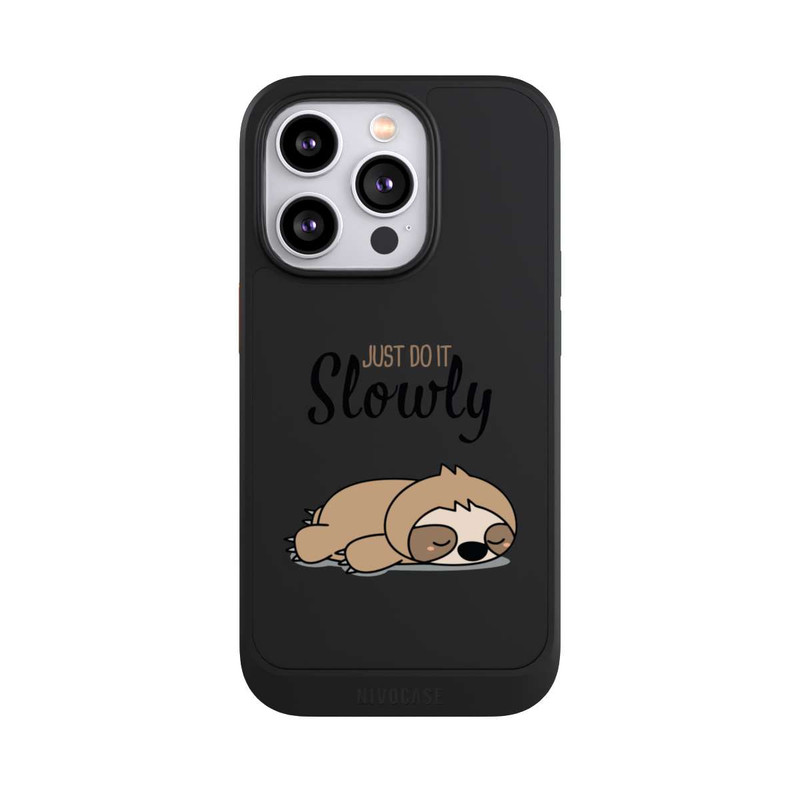 iPhone 14 Pro NIVOcore Just Do It Slowly Sloth 2