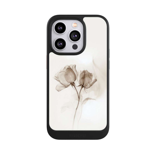 Apple iPhone 14 Pro NIVOcore Braune Rose Blume Nebel