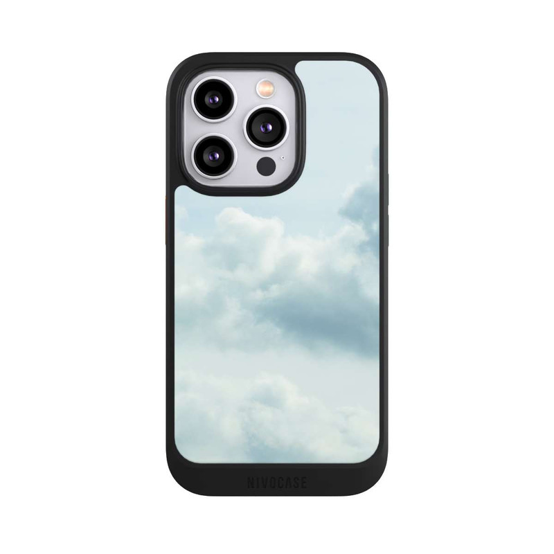 iPhone 14 Pro NIVOcore Pastel Blue Clouds