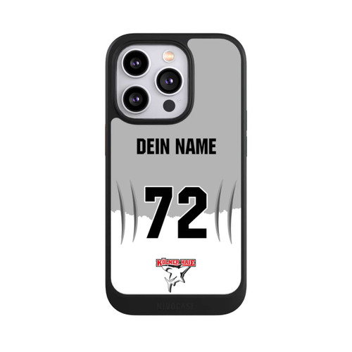Apple iPhone 14 Pro NIVOcore Kölner Haie Trikotmotiv Personalisierbar