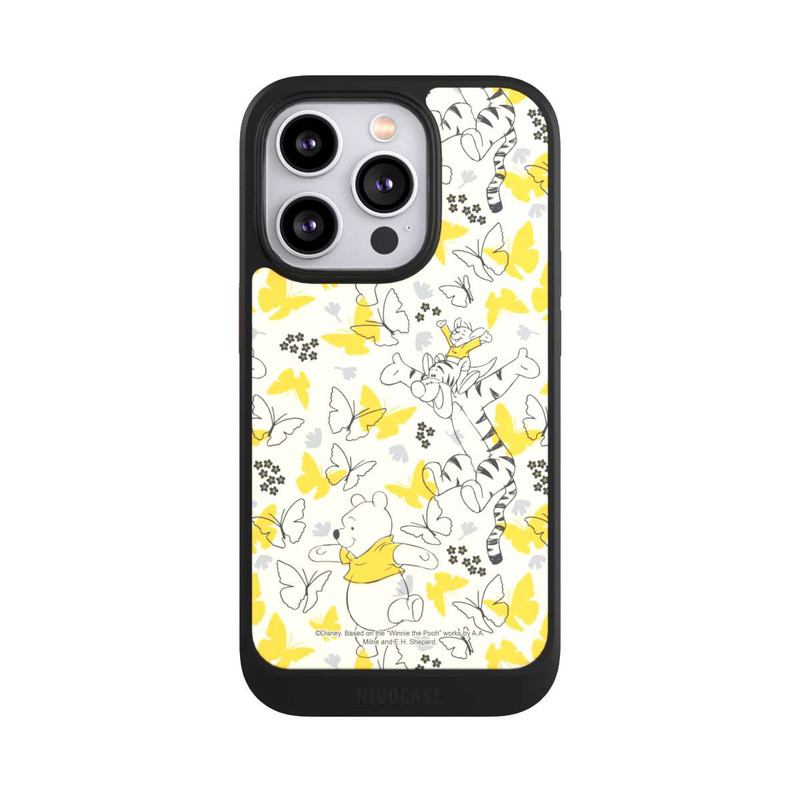 iPhone 14 Pro NIVOcore Winnie Puuh Butterfly Pattern