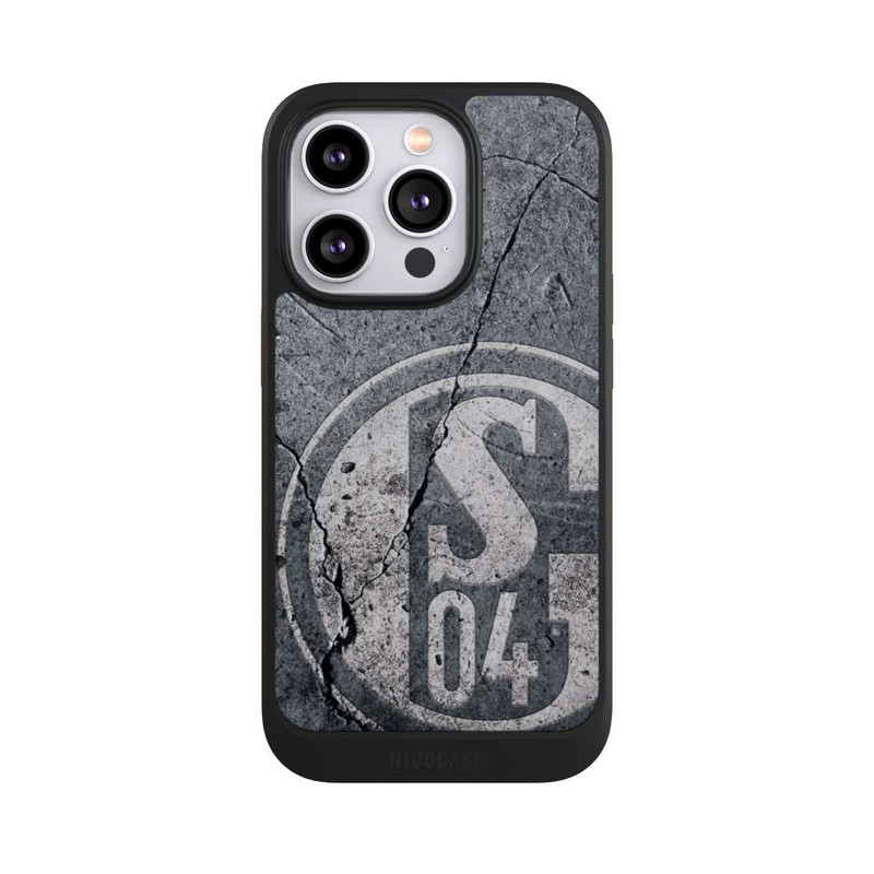 iPhone 14 Pro NIVOcore Schalke 04 Beton Look
