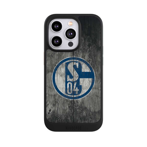 Apple iPhone 14 Pro NIVOcore Schalke 04 Holz Look