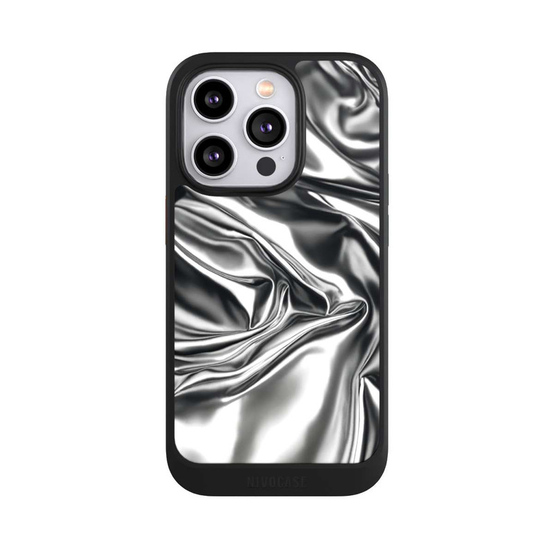iPhone 14 Pro NIVOcore Shiny Chrome Silver