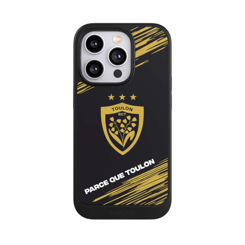 Apple iPhone 14 Pro NIVOcore RCT Logo Monochrome Doré