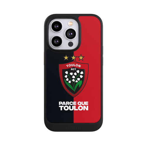 Apple iPhone 14 Pro NIVOcore RCT Logo Rouge Noir