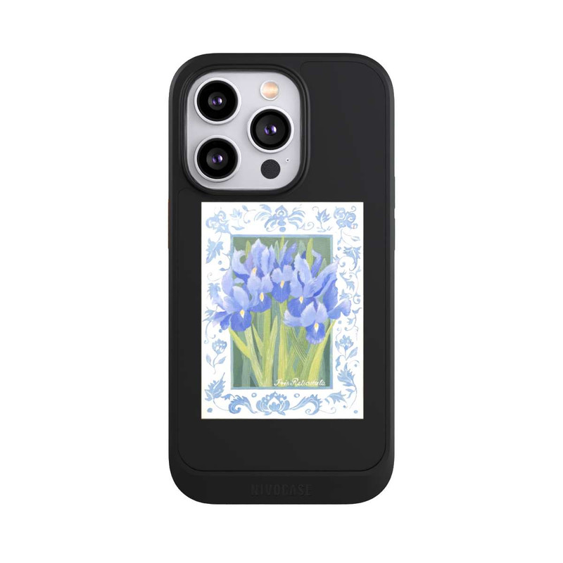 iPhone 14 Pro NIVOcore Blue Iris, by Jennifer Abbott