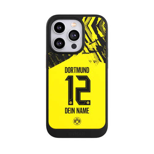 Apple iPhone 14 Pro NIVOcore BVB Trikot Personalisierbar 25-26