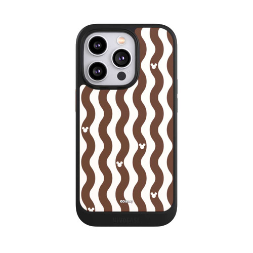 Apple iPhone 14 Pro NIVOcore Mickey Mouse Brown Pattern Waves
