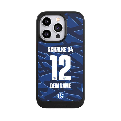 Apple iPhone 14 Pro NIVOcore Schalke 04 Trikot Personalisierbar 25-26