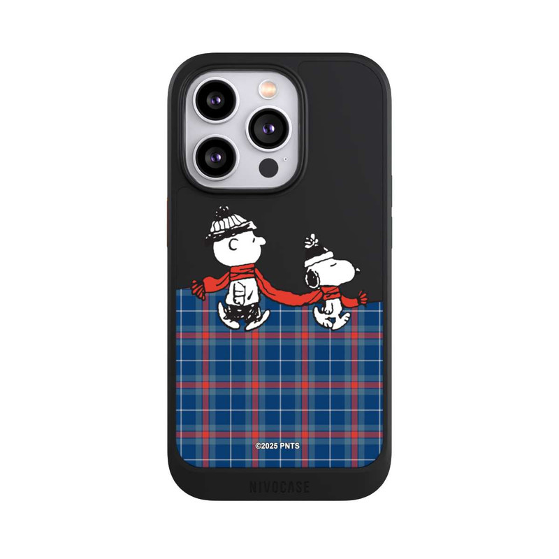 iPhone 14 Pro NIVOcore Peanuts Weihnachtspulli Transparent