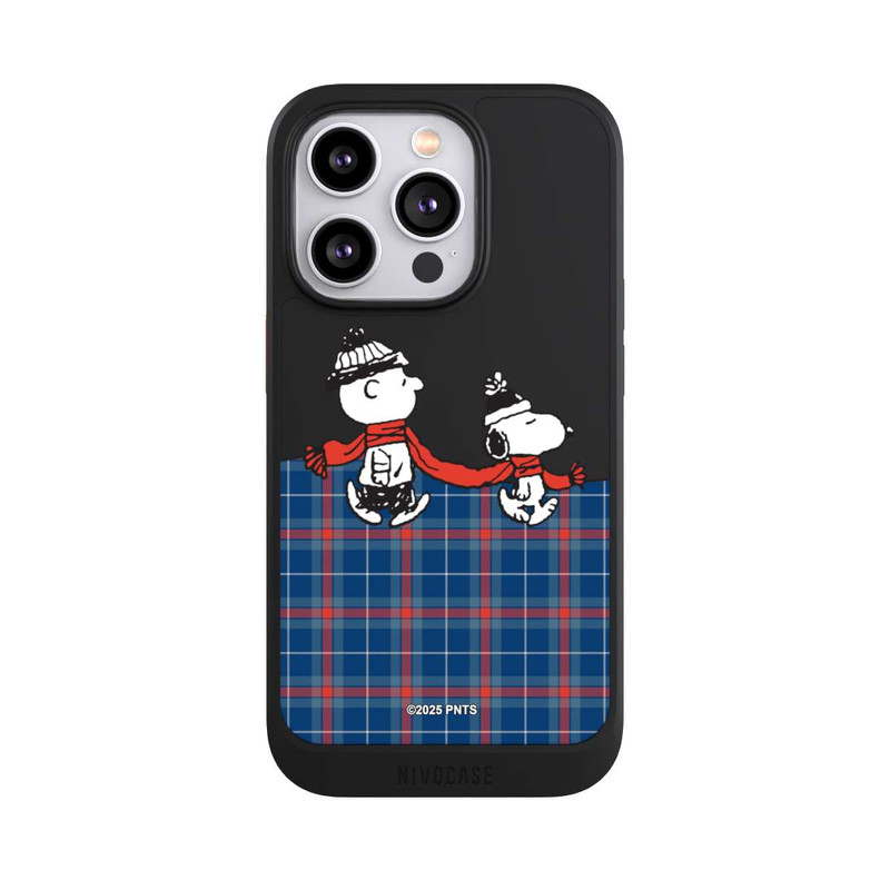 iPhone 14 Pro NIVOcore Peanuts Weihnachtspulli Transparent