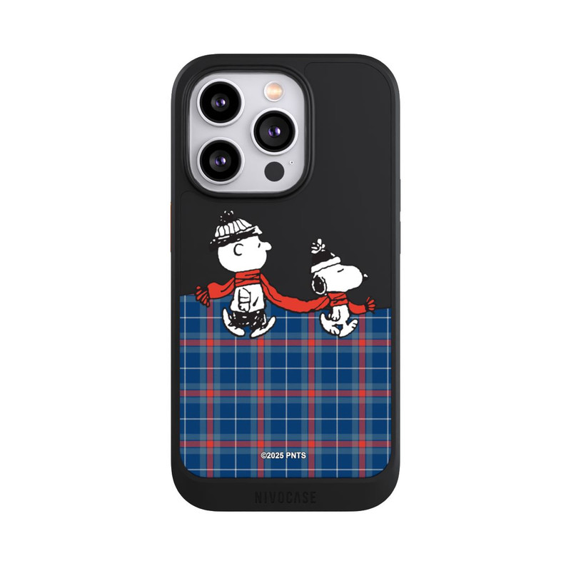 iPhone 14 Pro NIVOcore Peanuts Weihnachtspulli Transparent