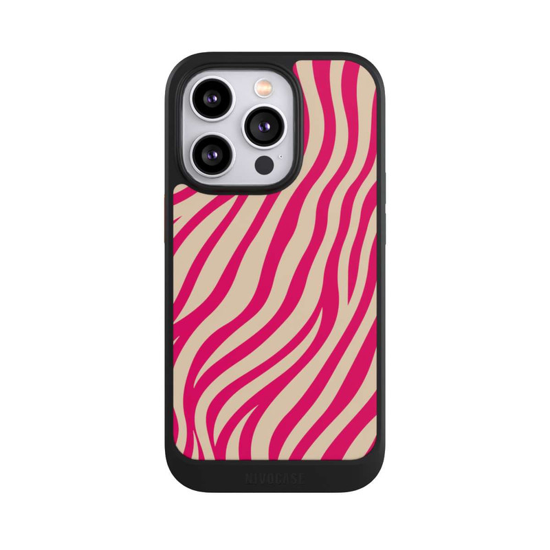 iPhone 14 Pro NIVOcore Zebra Muster