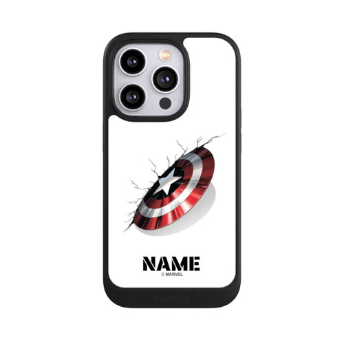 Apple iPhone 14 Pro NIVOcore Captain America Shield Personalisierbar