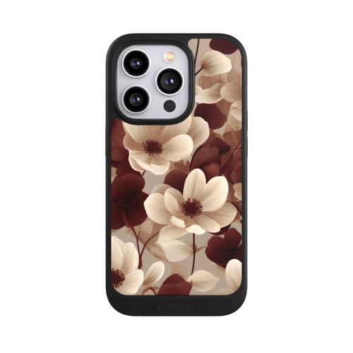 Apple iPhone 14 Pro NIVOcore Naturfarbenes Blumenmuster mit KI