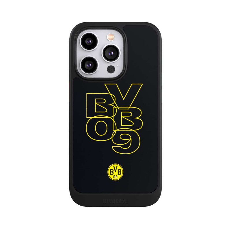 iPhone 14 Pro NIVOcore BVB09 Gelb Schwarz