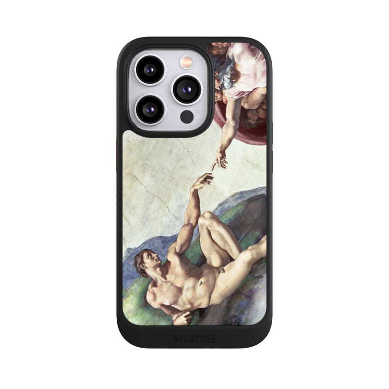 iPhone 14 Pro NIVOcore Michelangelo Buonarroti Erschaffung von Adam