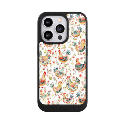 Apple iPhone 14 Pro NIVOcore Folklore Huhn mit KI