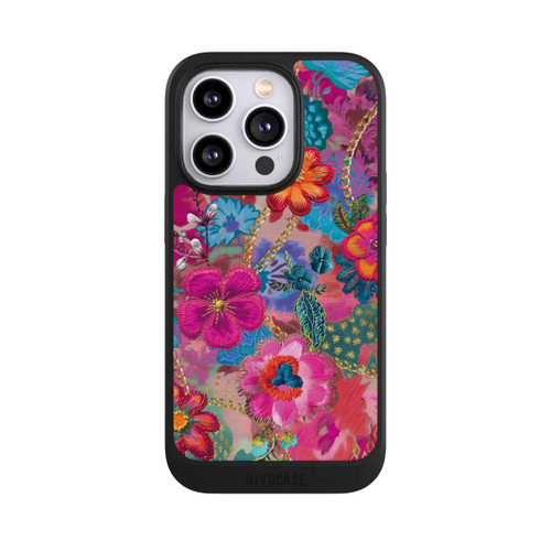 Apple iPhone 14 Pro NIVOcore Patchwork Flowers With AI