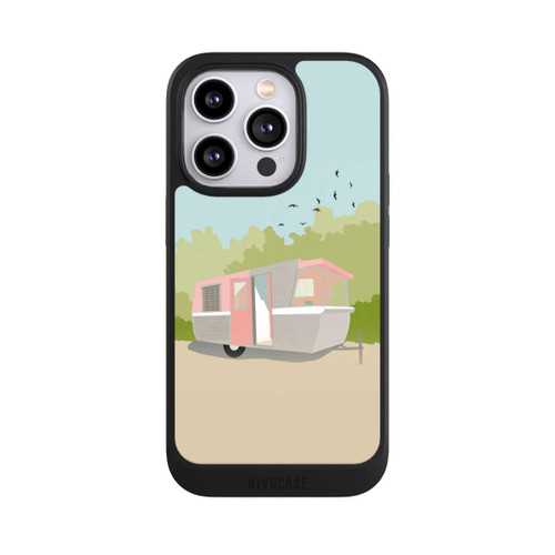 Apple iPhone 14 Pro NIVOcore Retro Glamping by Roberta Murray