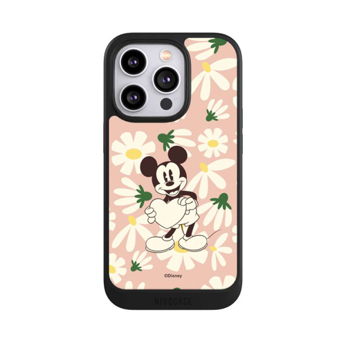 Apple iPhone 14 Pro NIVOcore Micky Maus Blumen für Valentines Tag