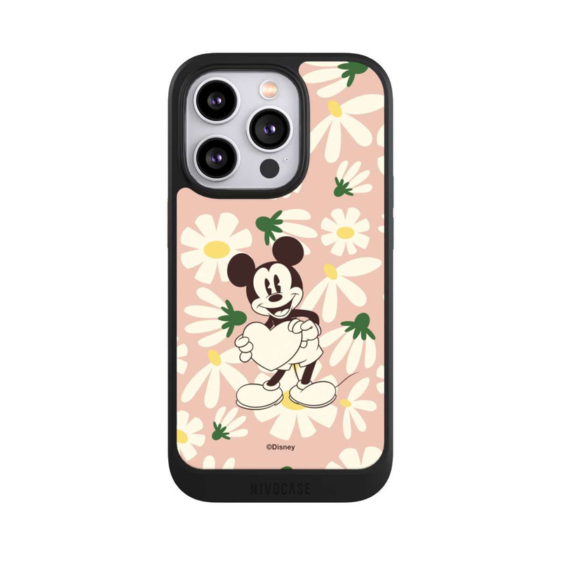 iPhone 14 Pro NIVOcore Micky Maus Blumen für Valentines Tag