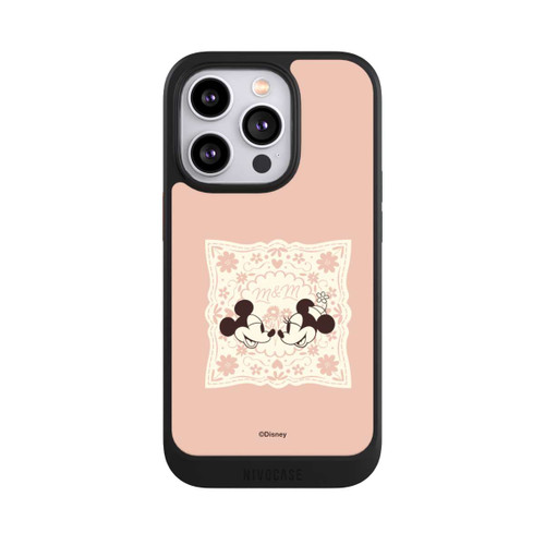 Apple iPhone 14 Pro NIVOcore Minnie and Mickey Forever pink