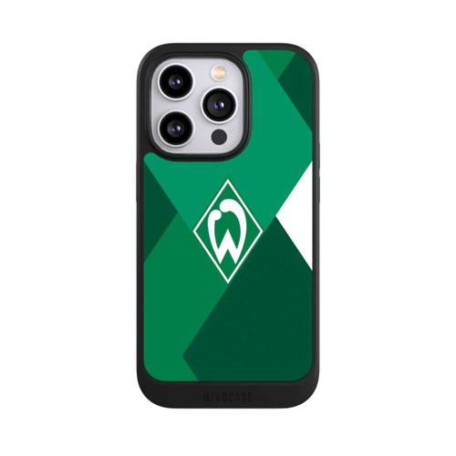 Apple iPhone 14 Pro NIVOcore Werder Bremen Rautenmuster