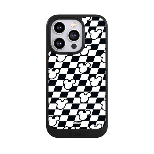 Apple iPhone 14 Pro NIVOcore Happy Racing Pattern Mickey Mouse Motorsport