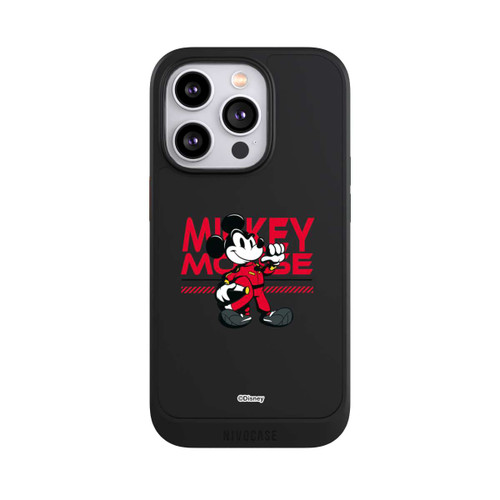 Apple iPhone 14 Pro NIVOcore Micky Maus Rennfahrer Transparent