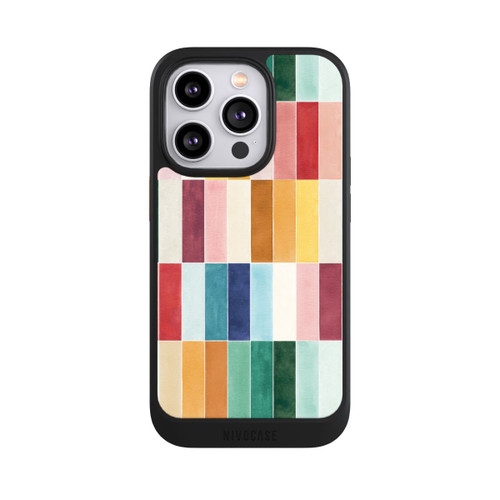 Apple iPhone 14 Pro NIVOcore Modern Craft Geometric Rectangular Tiles