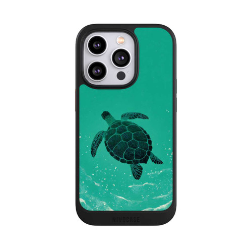 Apple iPhone 14 Pro NIVOcore Turtle in the Ocean with AI