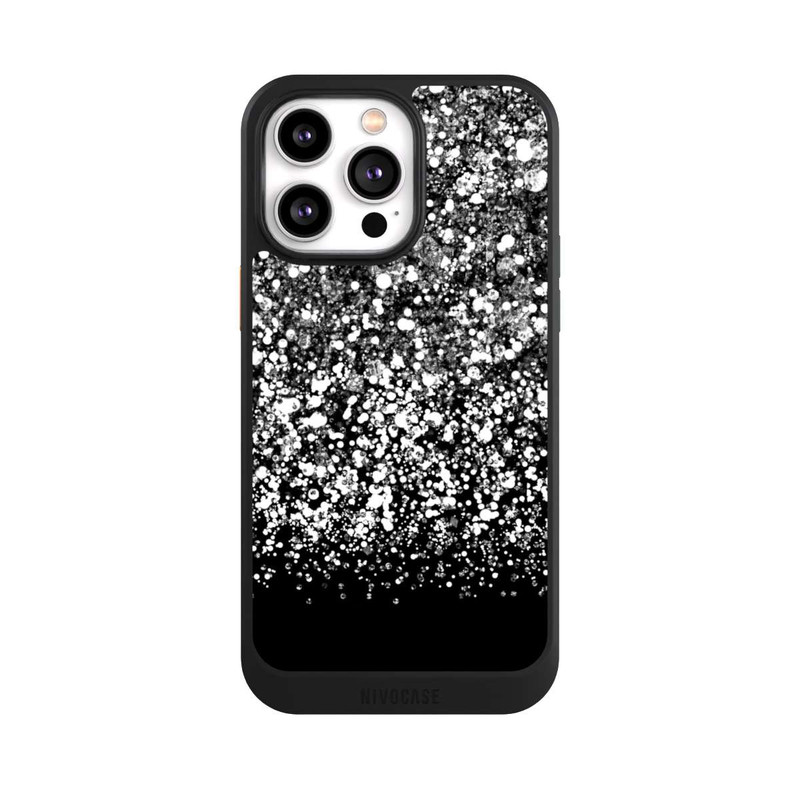 iPhone 14 Pro Max NIVOcore Schneefall Glitzerlook