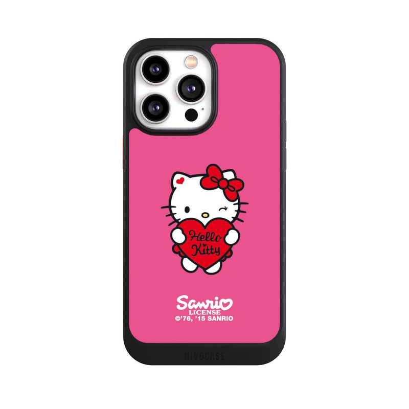 iPhone 14 Pro Max NIVOcore Hello Kitty - Coeur tendre