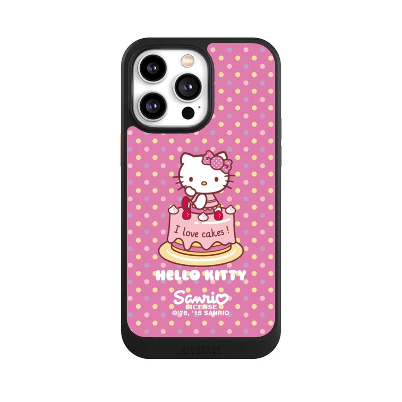 iPhone 14 Pro Max NIVOcore Hello Kitty - I Love Cakes