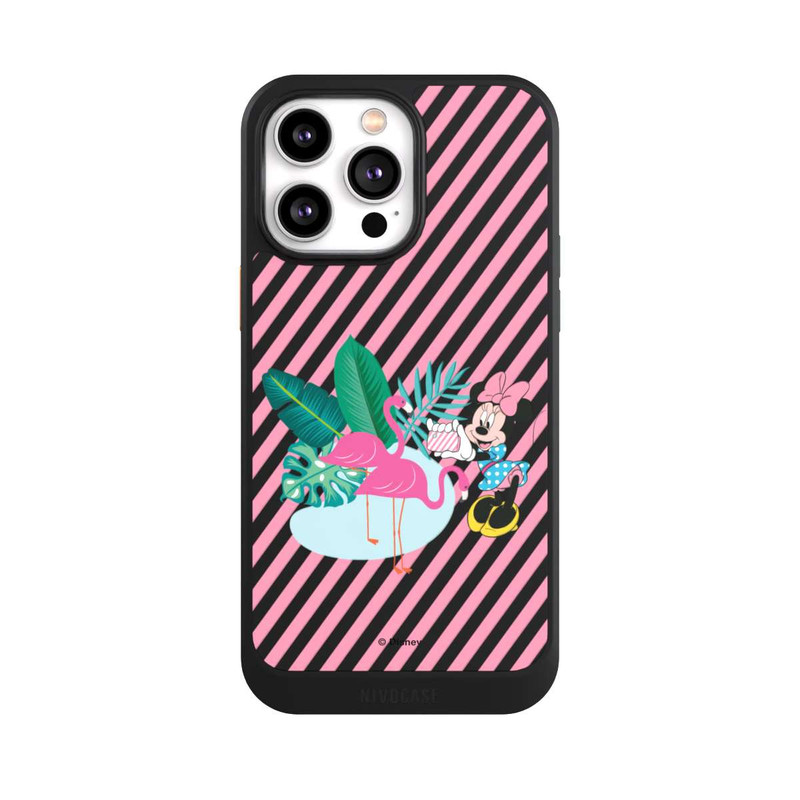 iPhone 14 Pro Max NIVOcore Minnie Flamingo Transparent