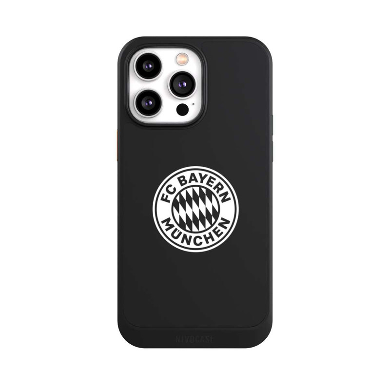 iPhone 14 Pro Max NIVOcore FCB Logo Einfarbig ohne Hintergrund
