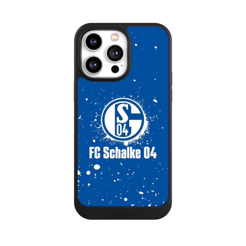 iPhone 14 Pro Max NIVOcore Schalke 04 - Spraylogo