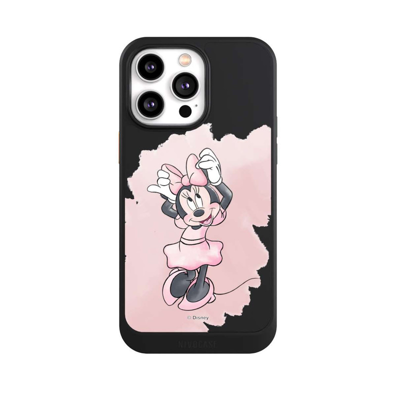iPhone 14 Pro Max NIVOcore Minnie Aquarell transparent