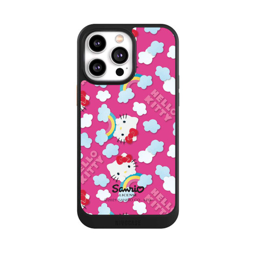 Apple iPhone 14 Pro Max NIVOcore Hello Kitty Regenbogenmuster