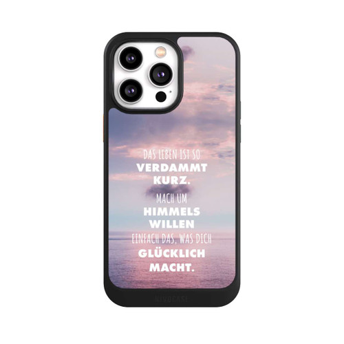 Apple iPhone 14 Pro Max NIVOcore Das Leben Ist So Verdammt Kurz