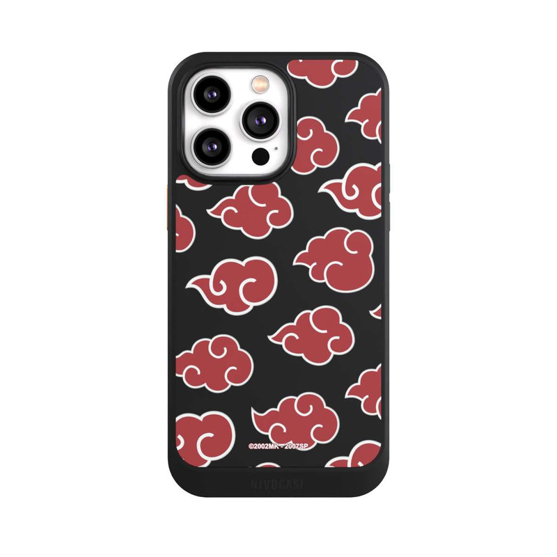 iPhone 14 Pro Max NIVOcore Akatsuki Pattern Transparent